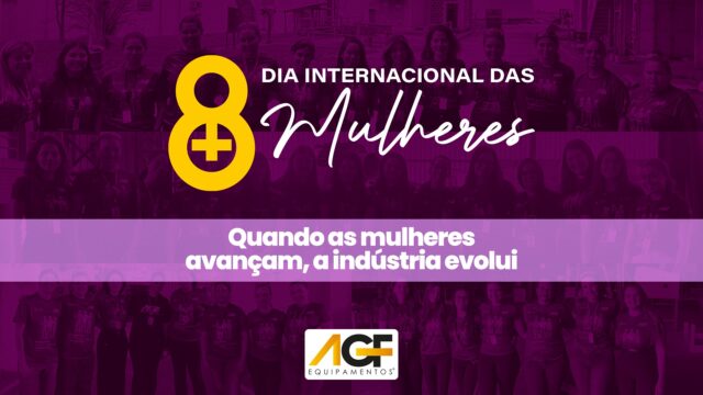 No Dia Internacional das Mulheres, celebramos a força, a dedicação e o protagonismo de todas que fazem parte da nossa história. 💜
‎ 
Na AGF, a força que nos move também é feminina. São mulheres que, todos os dias, transformam desafios em conquistas e contribuem para uma indústria mais inovadora, diversa e forte.
‎ 
Somos muitas, somos diferentes. É justamente nessa diversidade que encontramos inspiração. Em cada colega, mãe e filha vemos o reflexo de mulheres que avançam, constroem caminhos e ajudam a transformar o mundo.
‎ 
Porque quando as mulheres avançam, a indústria evolui. 🚀
.
#AGFEquipamentos #DiaInternacionalDasMulheres #8DeMarço #DireitosJustiçaAção #MulheresInspiram #MulheresQueTransformamOMundo